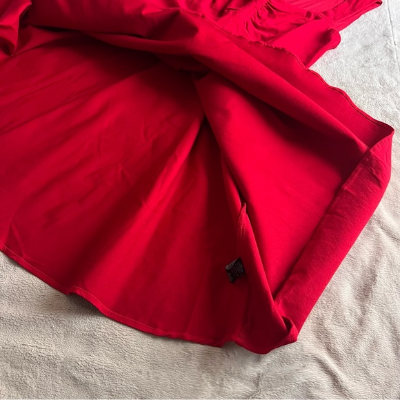 Torrid Textured A-Line Fit & Flare Retro Swing Dress Jester Red Sz 14 - Picture 7 of 15